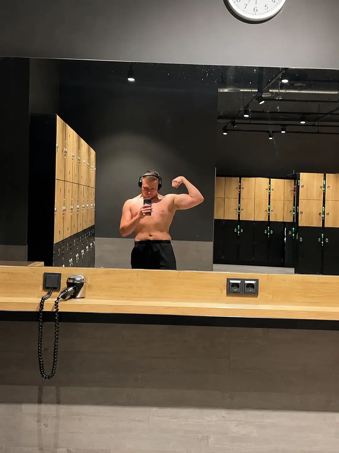 Vorher-Bild als Ausgangssituation vor dem Personal Training in Dresden