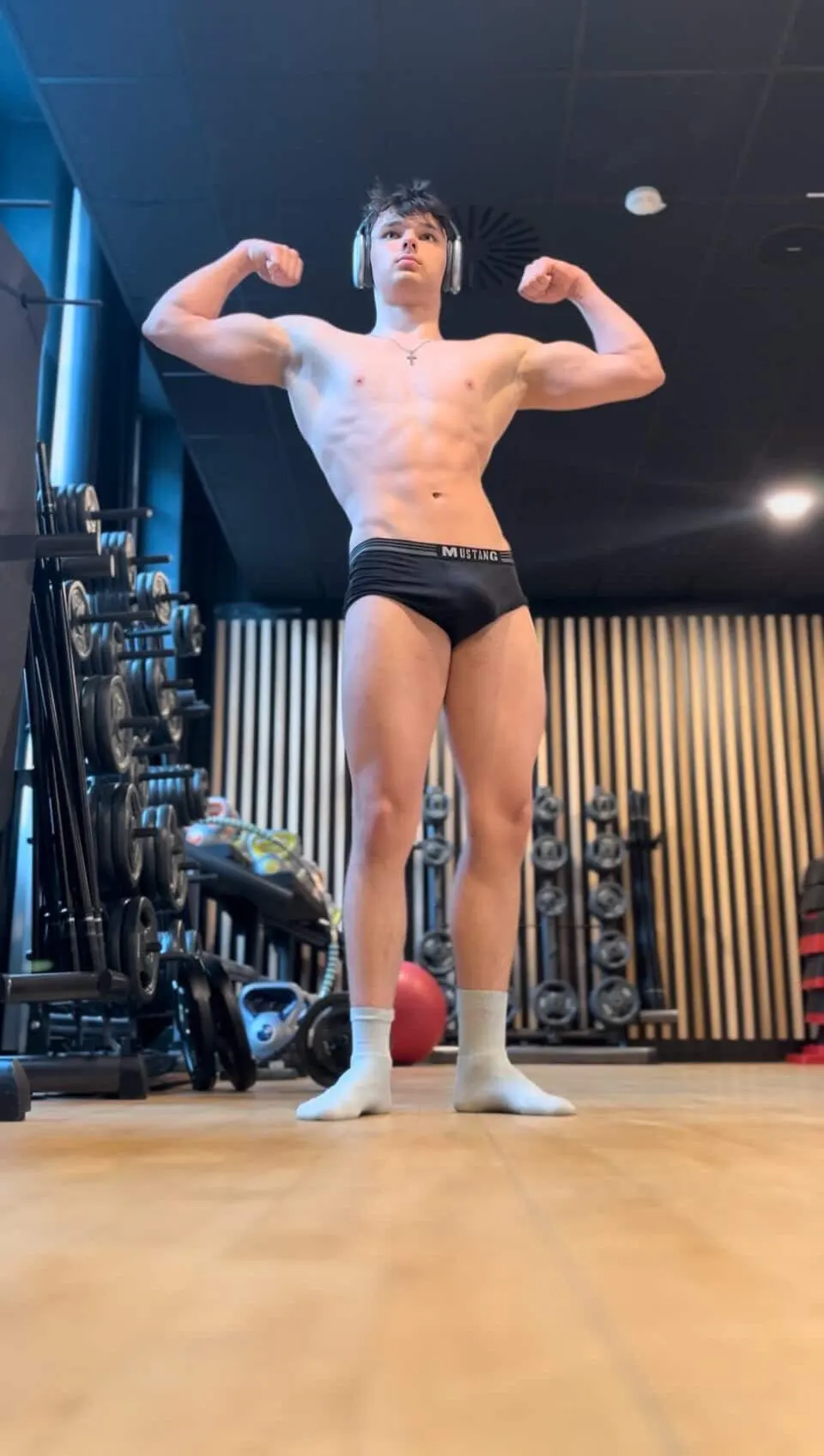 Vorher-Bild vor Technik- und Haltungsanalyse im Training